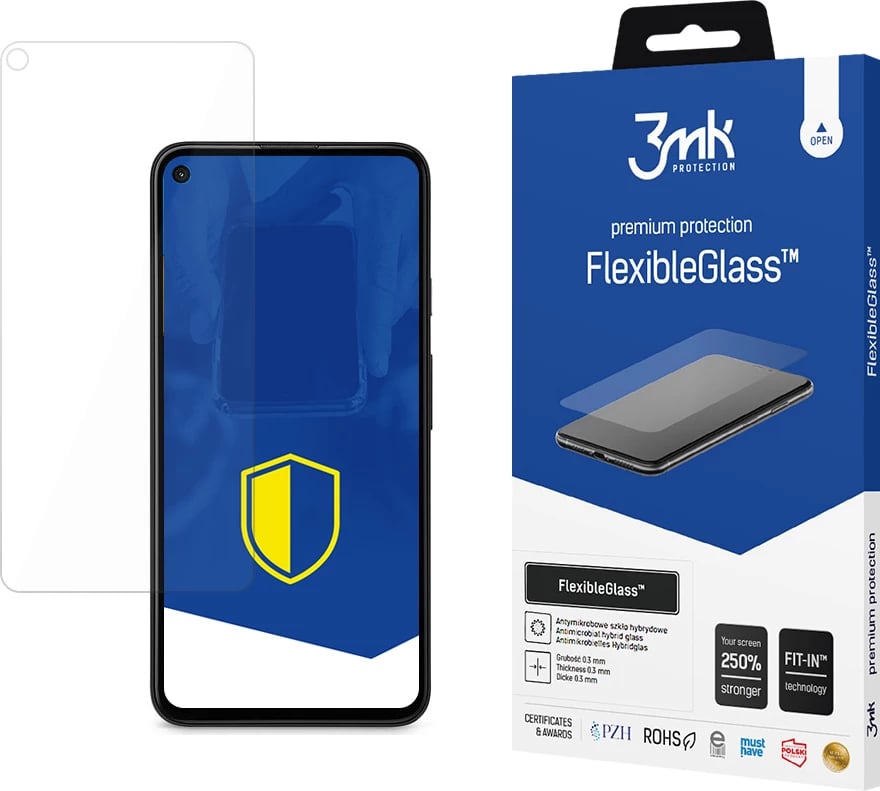 Mbrojtës ekrani FlexibleGlass 3mk Protection për Google Pixel 4a 5G, transparent