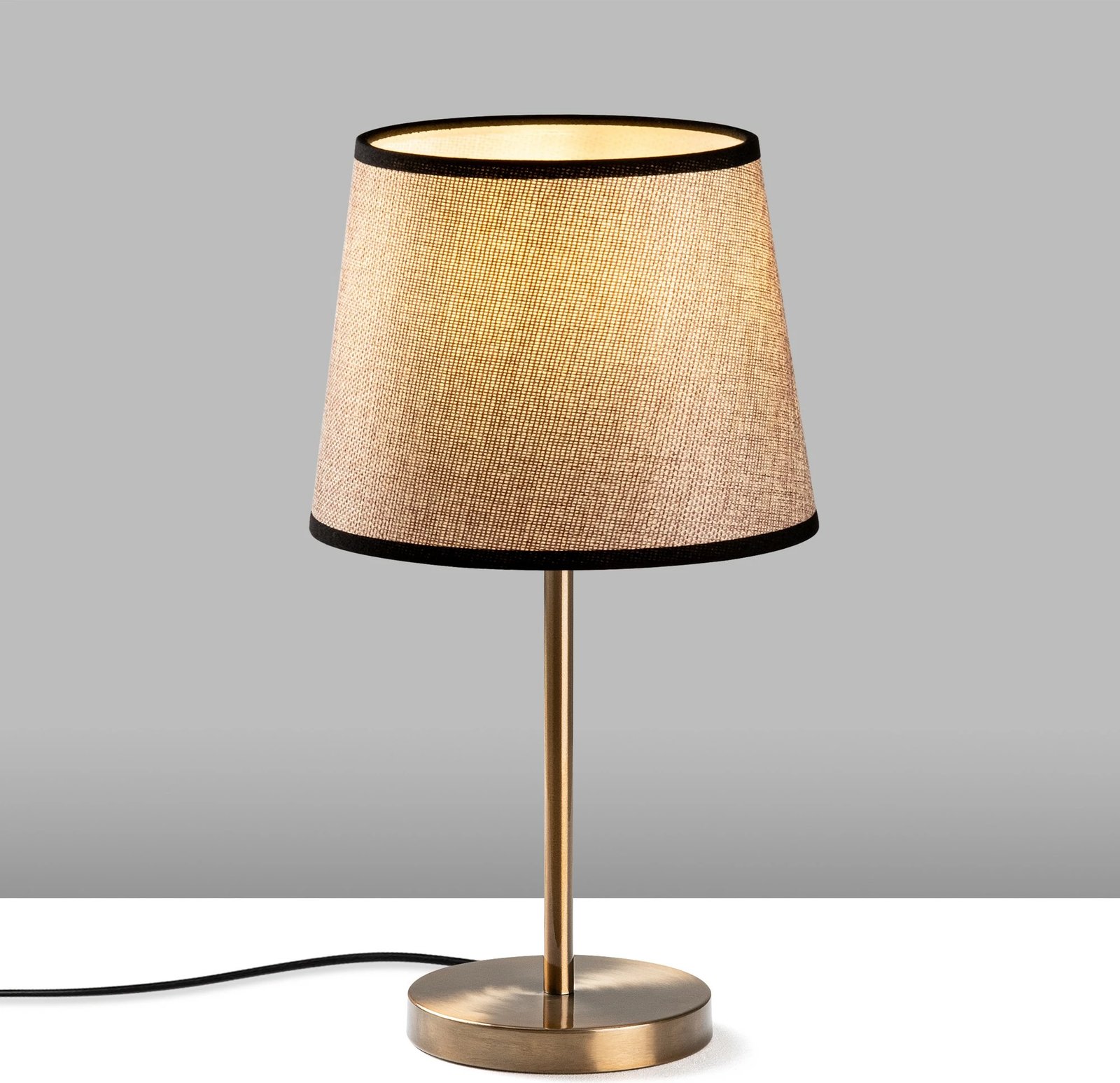 Abazhur tavoline Opviq, ngjyrë antike, 39cm