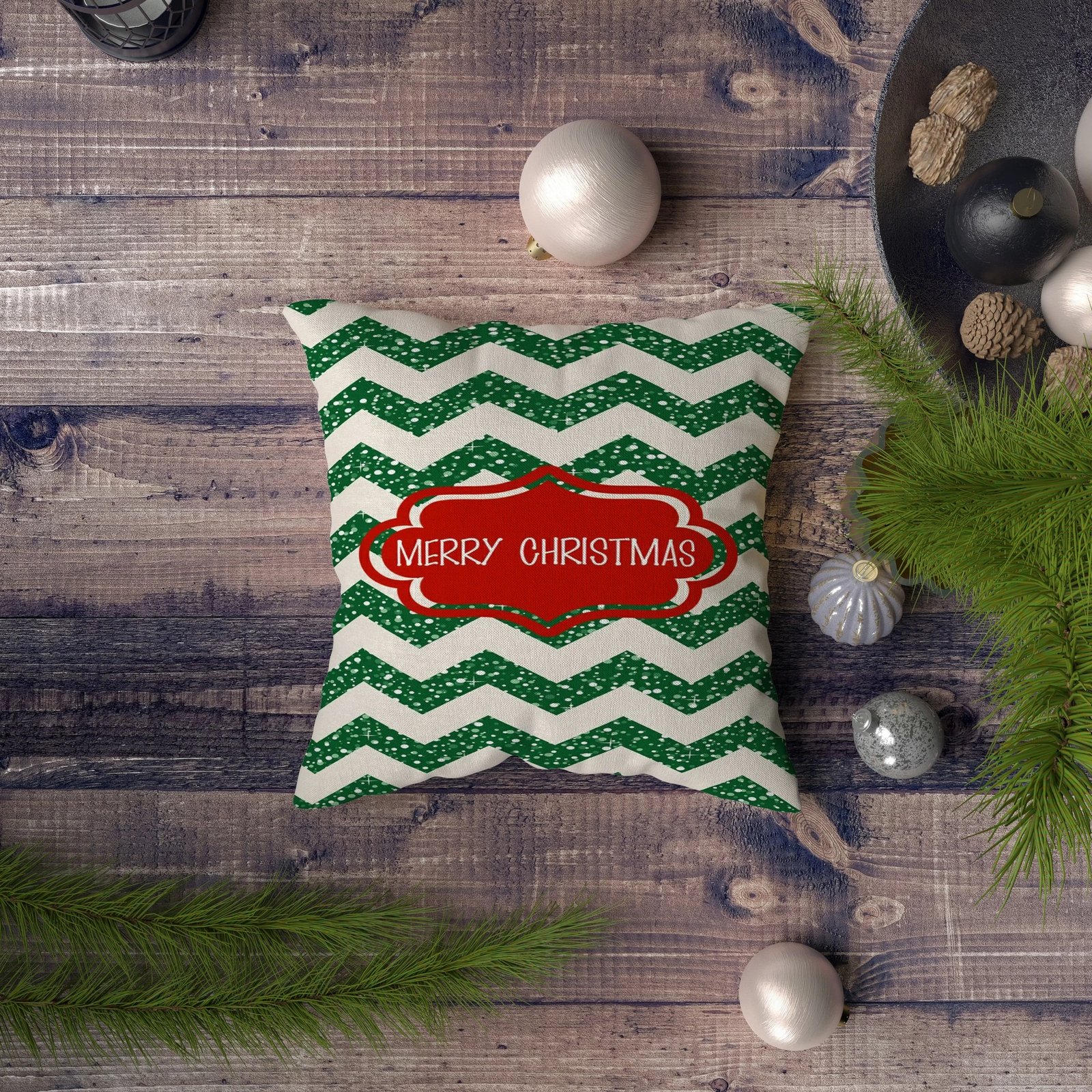 Jastëk Aberto Design, NYXMAS123, shumëngjyrësh, 43x43cm