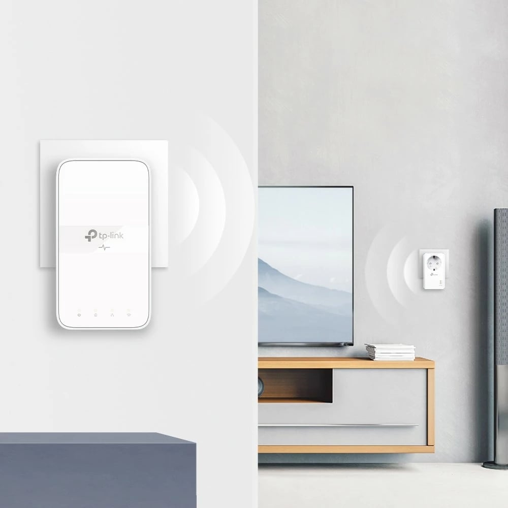 Prizë smart Powerline Wi-Fi extender TP-Link, Gigabit Ethernet, e bardhë