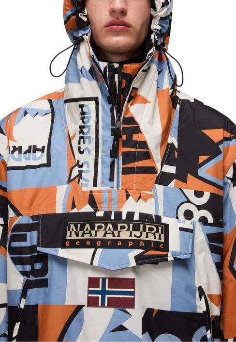 Jakne Napapijri, meshkuj, portokalli