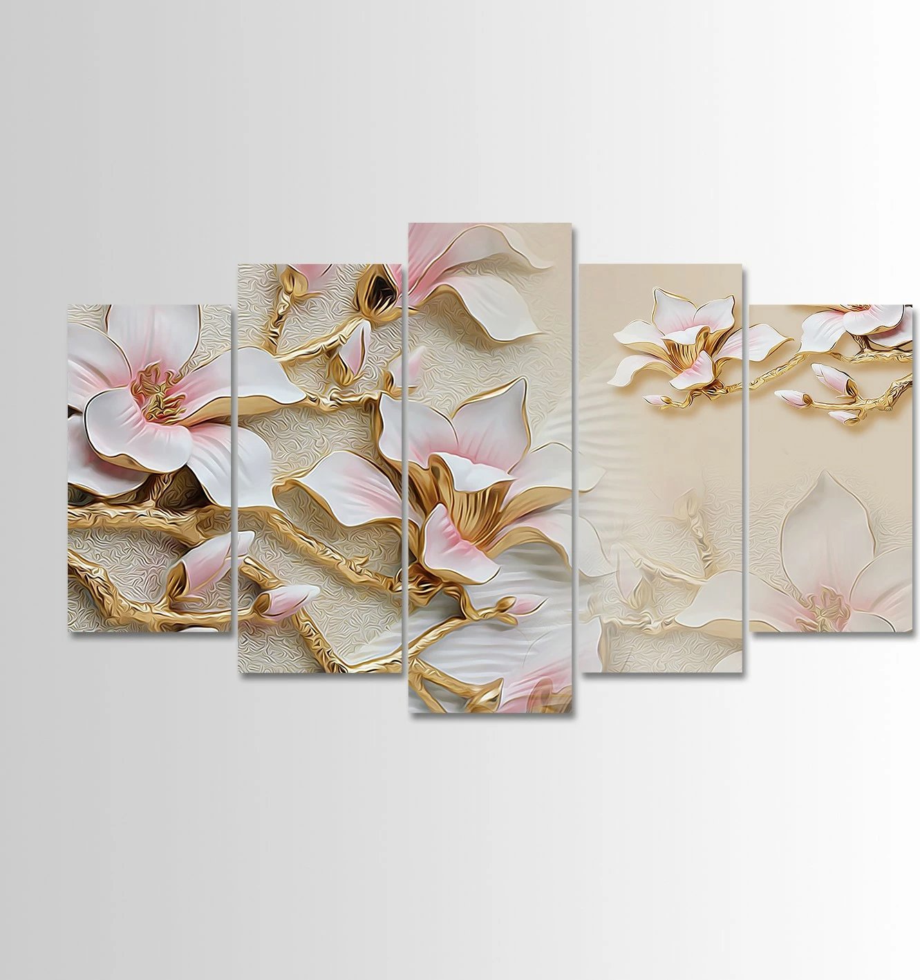 Pikturë dekorative MDF, 5 pjesë, Wallity, 100x60cm