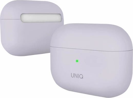 Mbështjellës silikoni UNIQ Lino për AirPods Pro, vjollcë