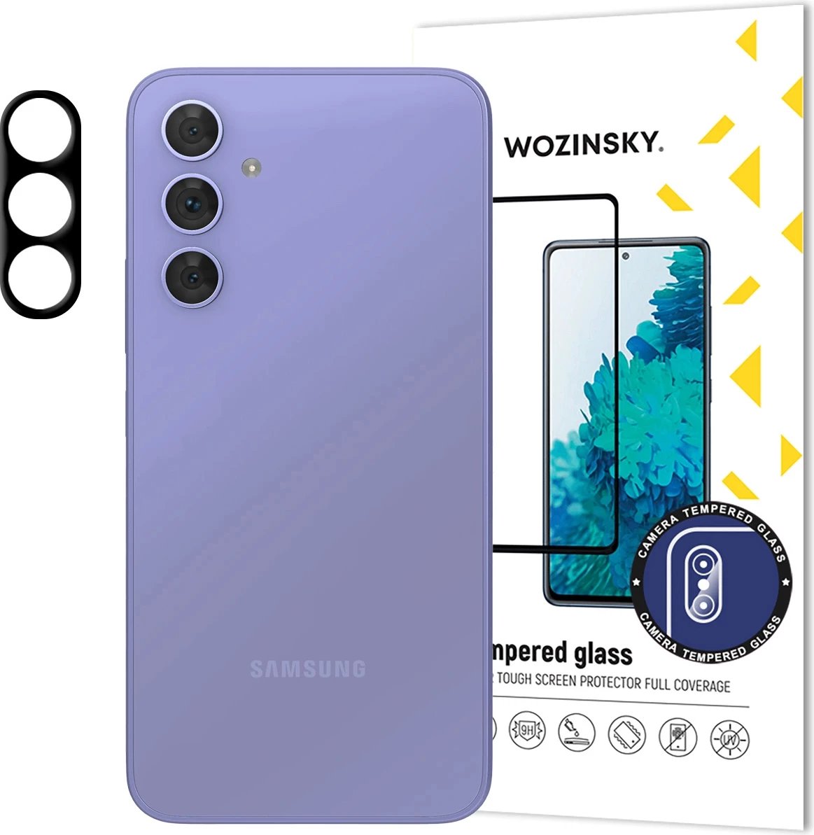 Mbrojtës xhami për kamerë Wozinsky Full Camera Glass 9H për Samsung Galaxy A16 / A16 5G