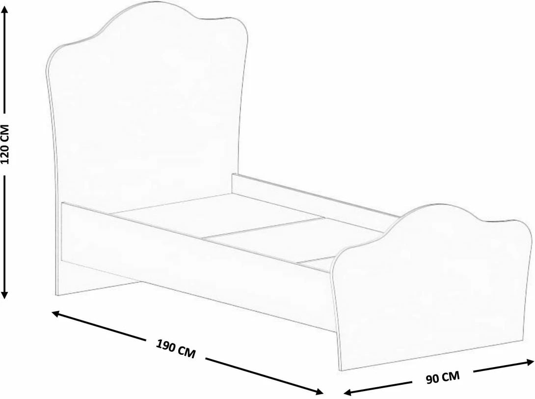 Set dhome për të rinj Skye Decor, ngjyrë e bardhë mat, RB-014