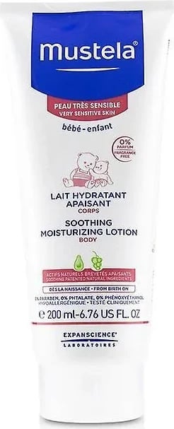 Locion hidratues trupi Mustela Very Sensitive Skin unisex 200ml Locion hidratues trupi Mustela Very Sensitive Skin unisex 200ml