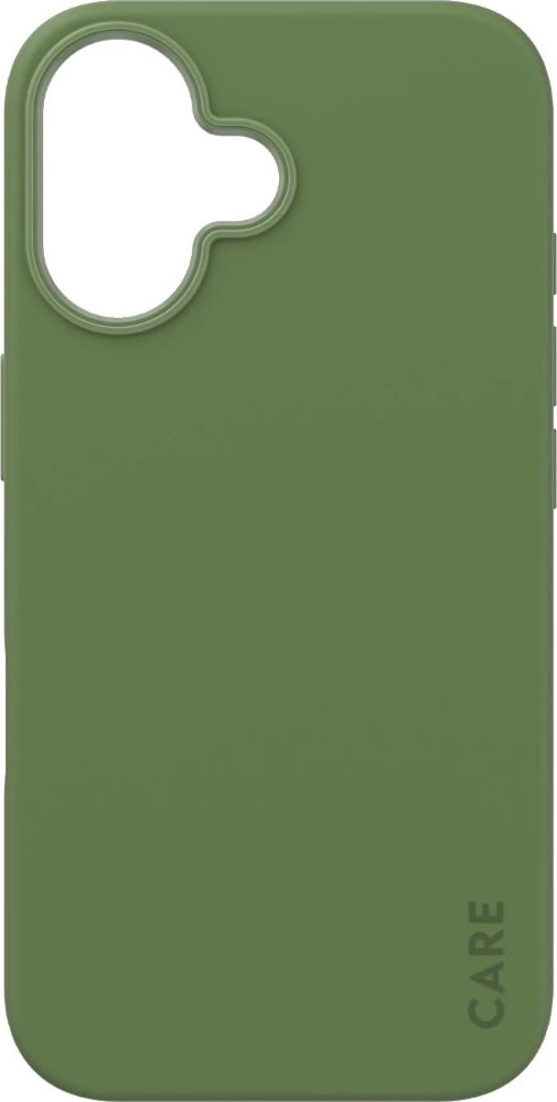 Mbështjellës PanzerGlass CARE Case MagSAFE për iPhone 16, i gjelbër