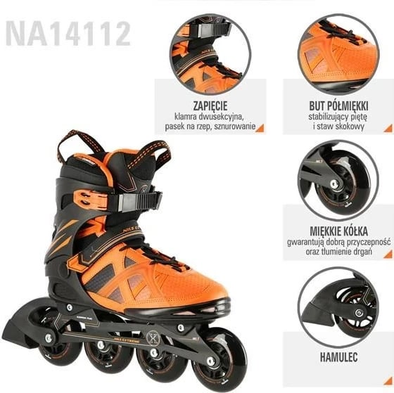 Patina NILS eXtreme NA14112, Unisex, Nr. 42, Zi-Portokalli