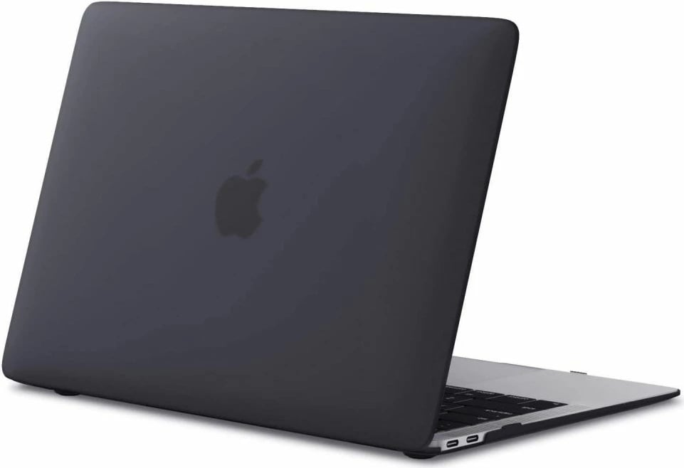 Mbështjellës Tech-Protect SmartShell për MacBook Air 13'' 2018-2020, Mat, i zi