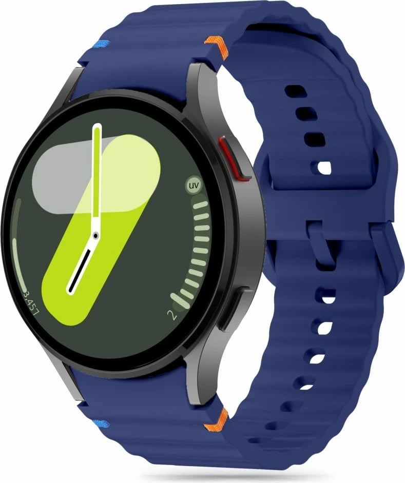 Rrip silikoni për smartwatch Tech-Protect për Samsung Galaxy Watch 4/5/5 Pro/6/7/FE, Blu