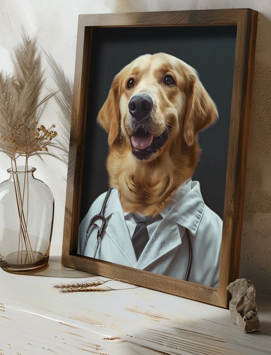 Pikturë dekorative me kornizë MDF, Wallity, GE037-L