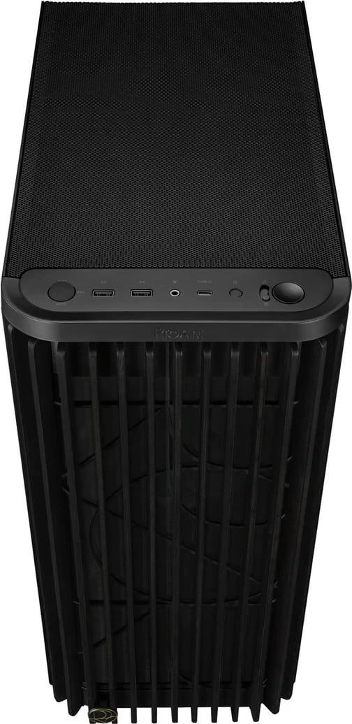 Kasë ASUS ProArt PA401 Wood METAL PWM, Black