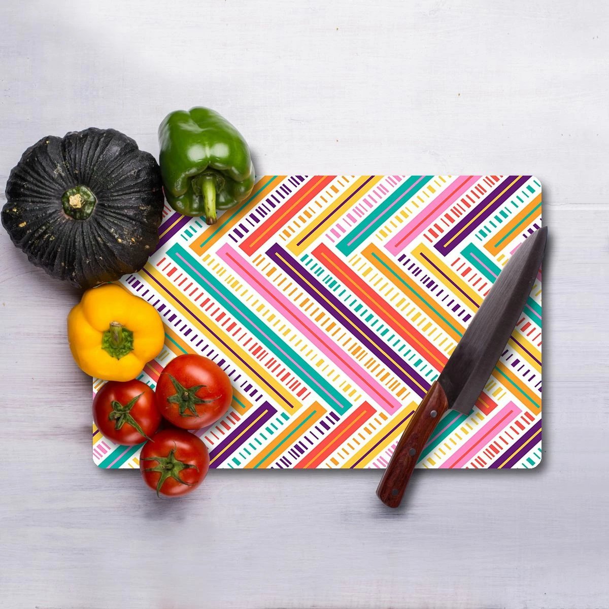 Dërrasë prerëse xhami, shumëngjyrëshe, Hermia, Ckt70 - 2535, 25x35cm Dërrasë prerëse xhami, shumëngjyrëshe, Hermia, Ckt70 - 2535, 25x35cm