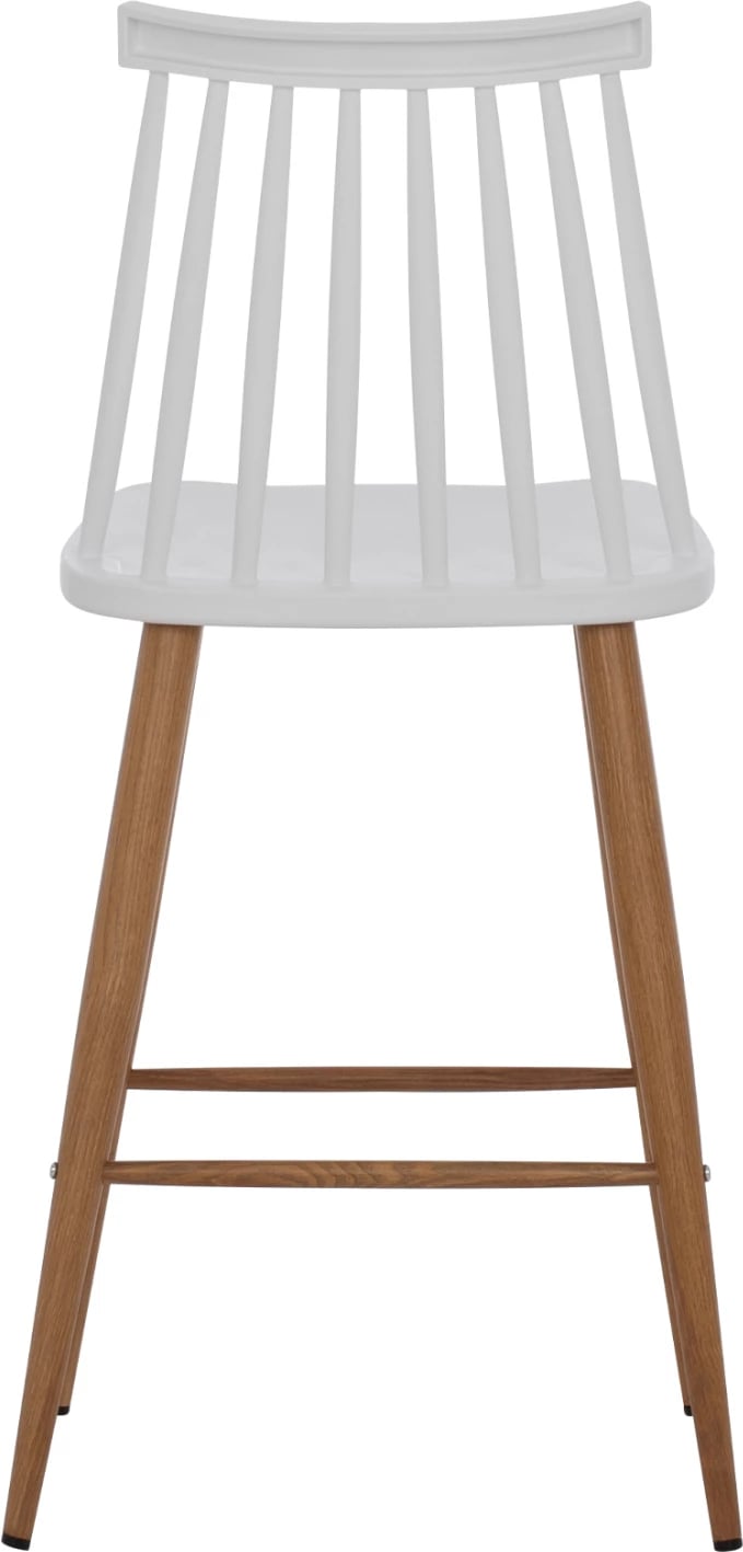 Karrige për bar FH9300.01 e bardhë, lartësi mesatare, 43x45x97 cm, set prej 2 copë