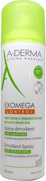 Spray emolient për trup A-Derma Exomega Control unisex 200ml
