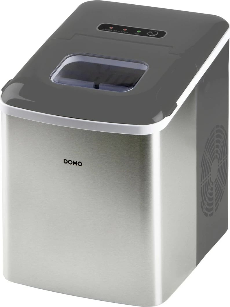 Aparat për akull DOMO DO9253IB, portativ, 12 kg/24h, çelik inoks