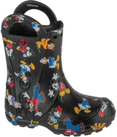 Çizme për fëmijë Crocs, të zeza