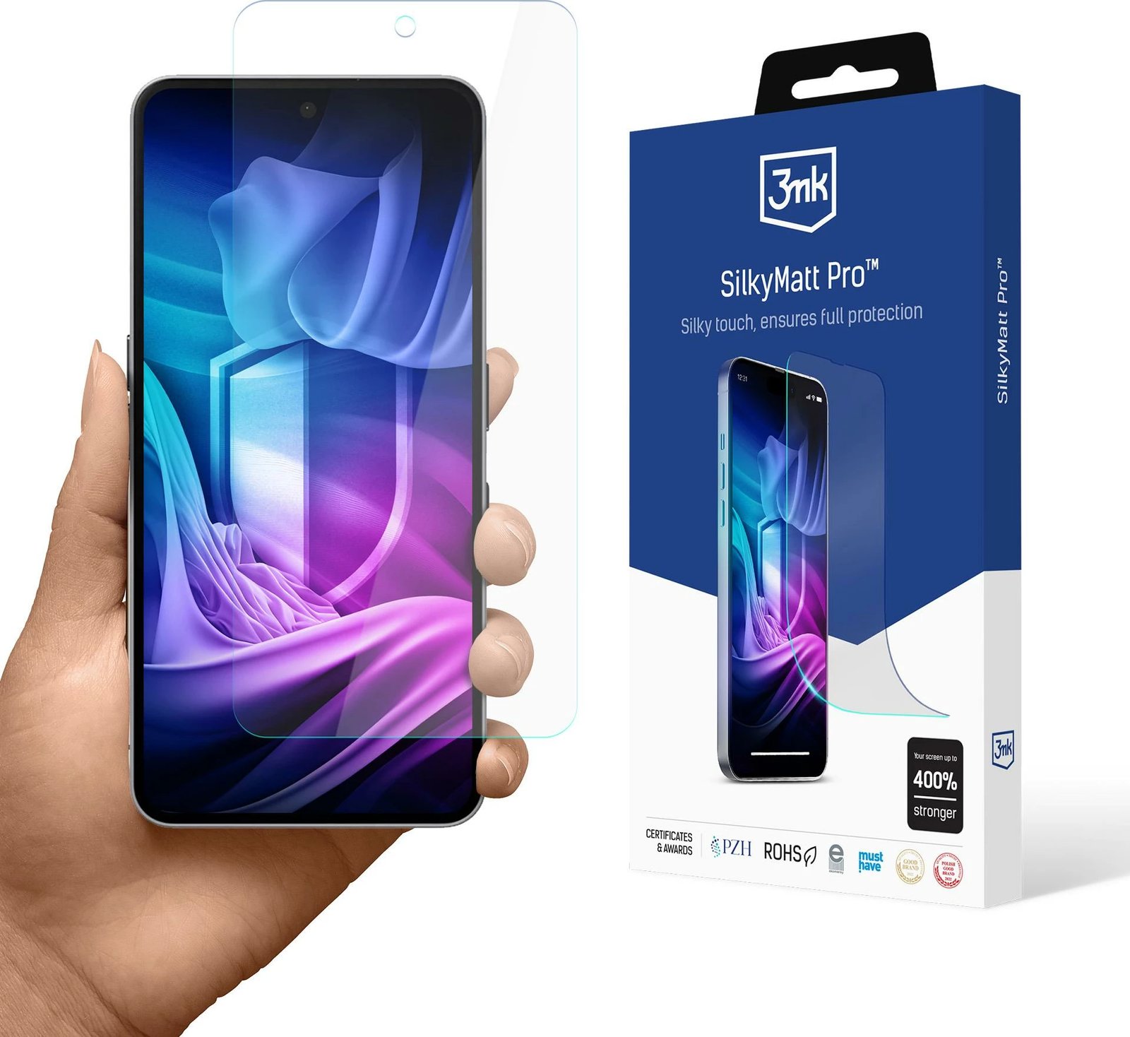 Folje mbrojtëse mat për ekran, 3mk SilkyMatt Pro, për Nothing Phone (3a) / (3a) Pro