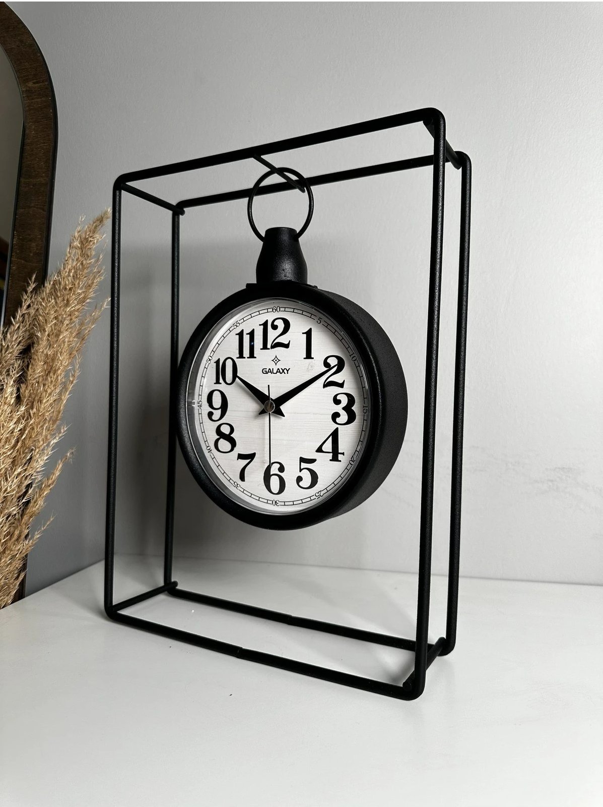 Orë dekorative Aberto Design, MYK2075-8, e zezë, metal