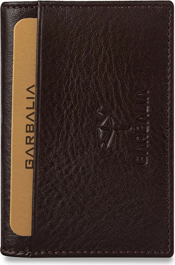 Portofol për burra, lëkurë natyrale, ngjyrë kafe, Zoozie Bags, Vera