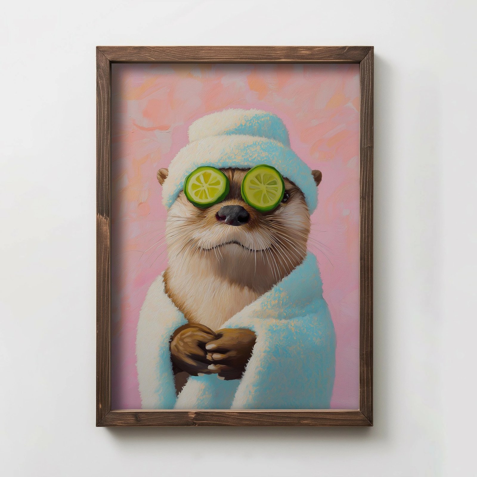 Pikturë dekorative me kornizë, MDF, Wallity, TUN042-XL, shumëngjyrëshe, 50x70x3.5cm