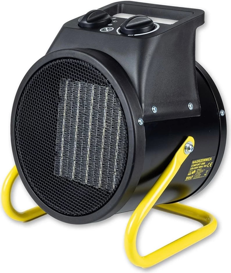 Ngrohës elektrik Volt Polska COMFORT 3,5kW, i zi