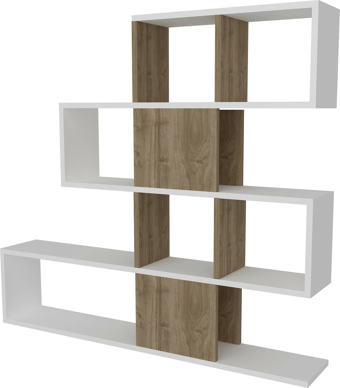 Raft librash Hanah Home, Karlin, bardhë dhe arre