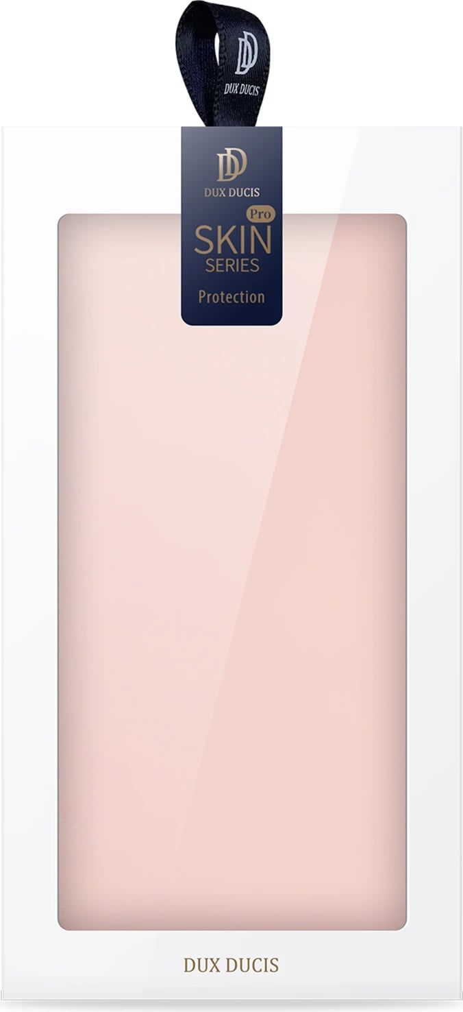 Mbështjellës Dux Ducis Skin Pro për iPhone 15 Pro Max, me xhep kartelash, rozë