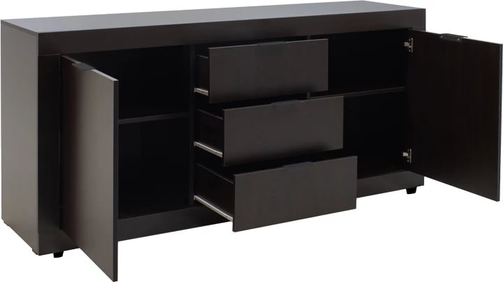 Bufe Doha, ngjyrë wenge, 180x45x80.5cm