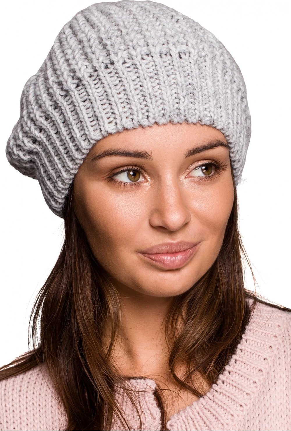 Beretë BE Knit model 148902, e hirtë