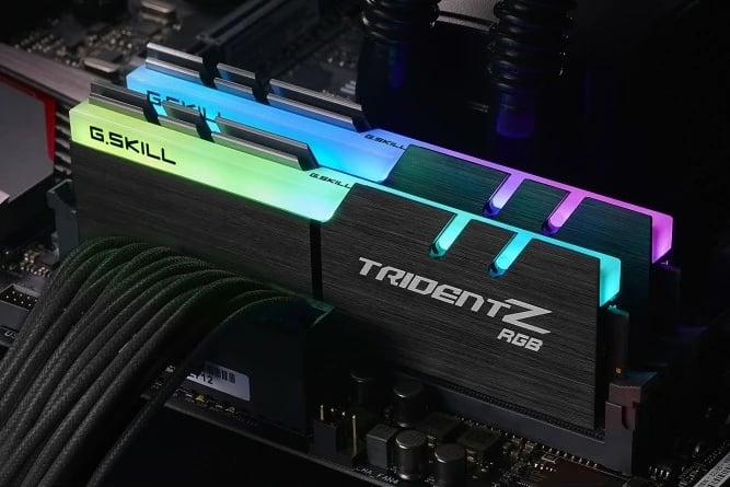 RAM Memorje G.Skill Trident Z RGB (Për AMD) F4-3600C18D-16GTZRX, 16 GB, 2 x 8 GB, DDR4, 3600 MHz, 288-pin DIMM