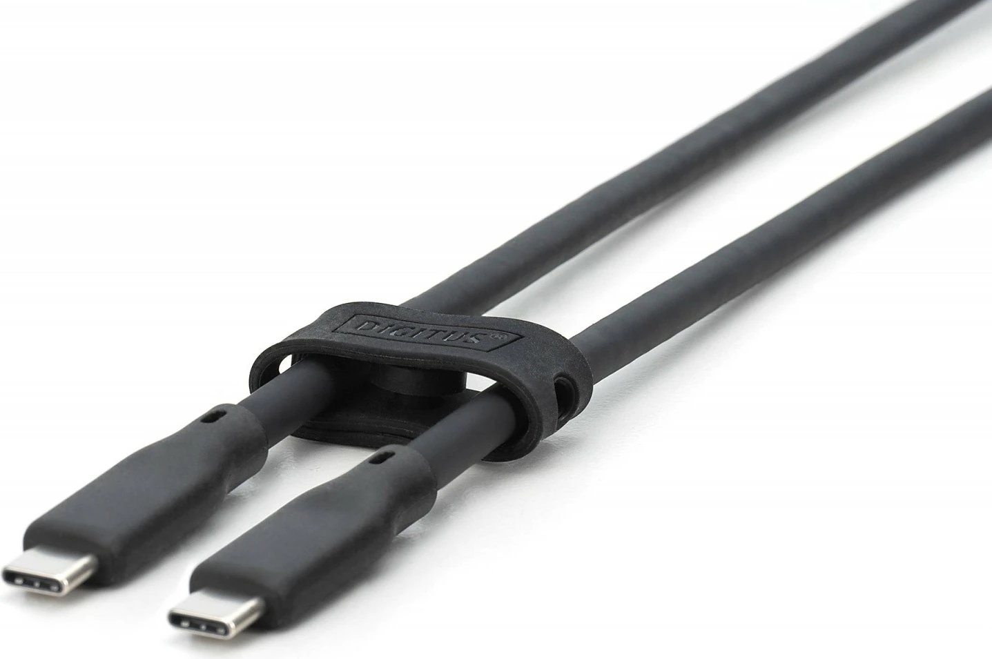 Kabllo USB-C në USB-C Digitus AK-300342-020-S, 2m, e zezë