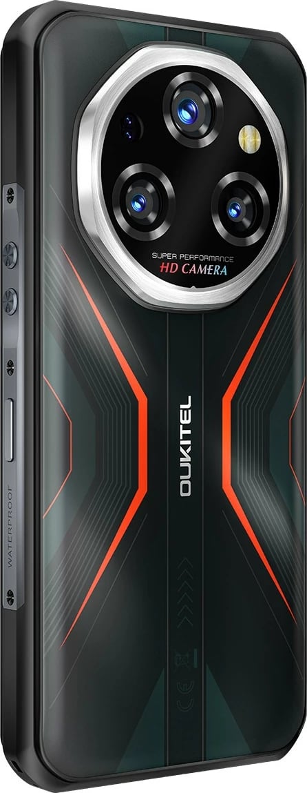 Celular OUKITEL WP55 5G 12/256GB 6.6" 120Hz 11000mAh IP68/IP69K DS portokalli
