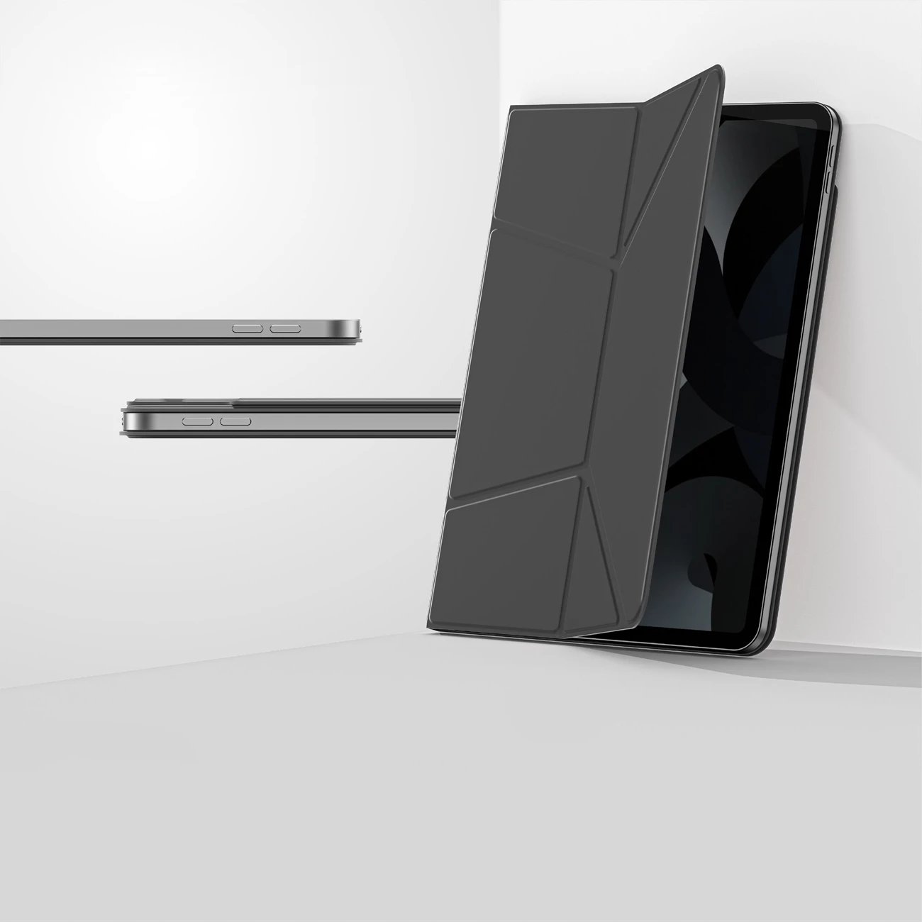 Mbështjellës tabletë, AmazingThing, Matte Pro Mag Folio with Stand, për iPad Air 11" M3 (2025), magnetik me qëndrim, i zi