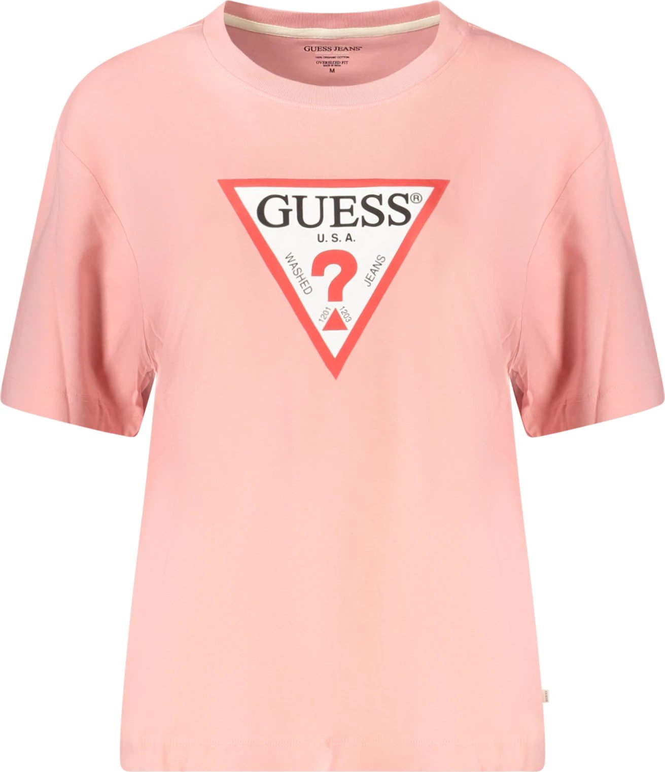 Maicë GUESS JEANS për femra, rozë
