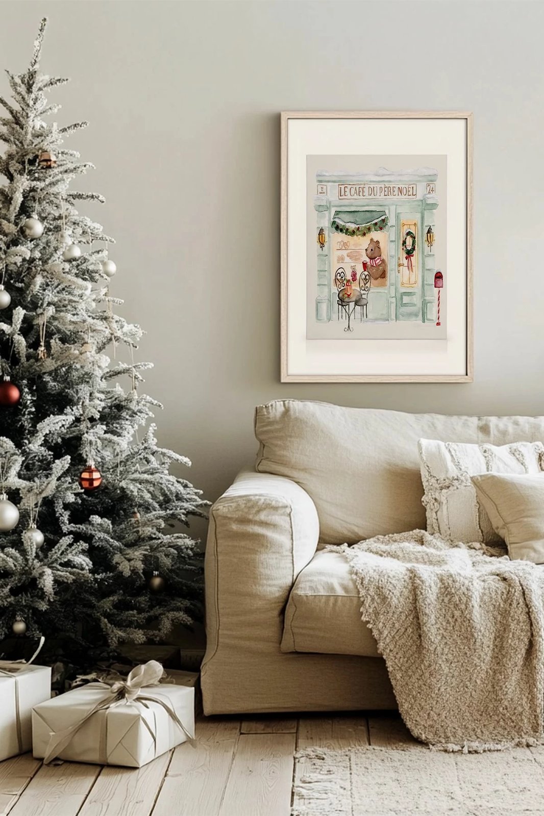 Pikturë dekorative me kornizë, shumëngjyrëshe, Wallity, Nwyearsngmdl102