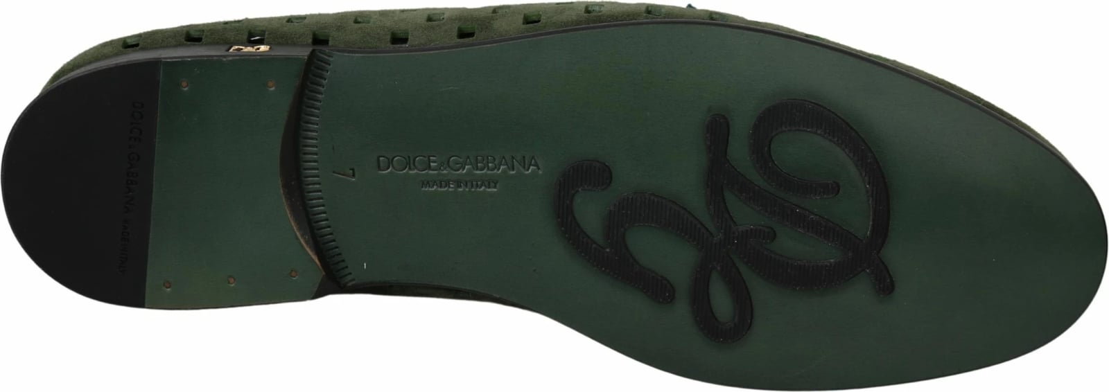 Këpucë për meshkuj Dolce & Gabbana, të gjelbërta