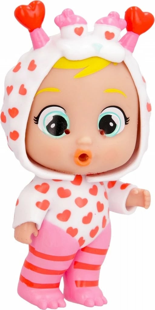 Kukull Cry Babies Stars Jumpy Monsters Momo, Tm Toys, plastike, për vajza, pa bateri
