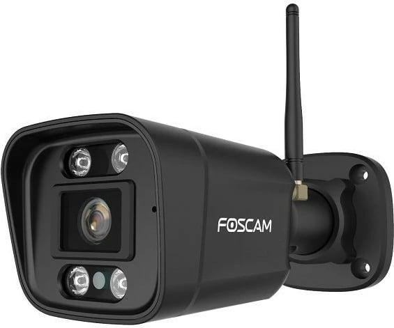 Kamerë sigurie IP Foscam V5P, 5MP, QHD, jashtme, Wi-Fi/Ethernet, e zezë