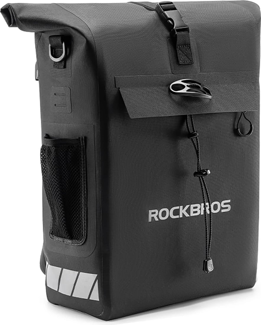 Çantë biçiklete Rockbros 30140100001 me funksion shpine, 18l, e zezë