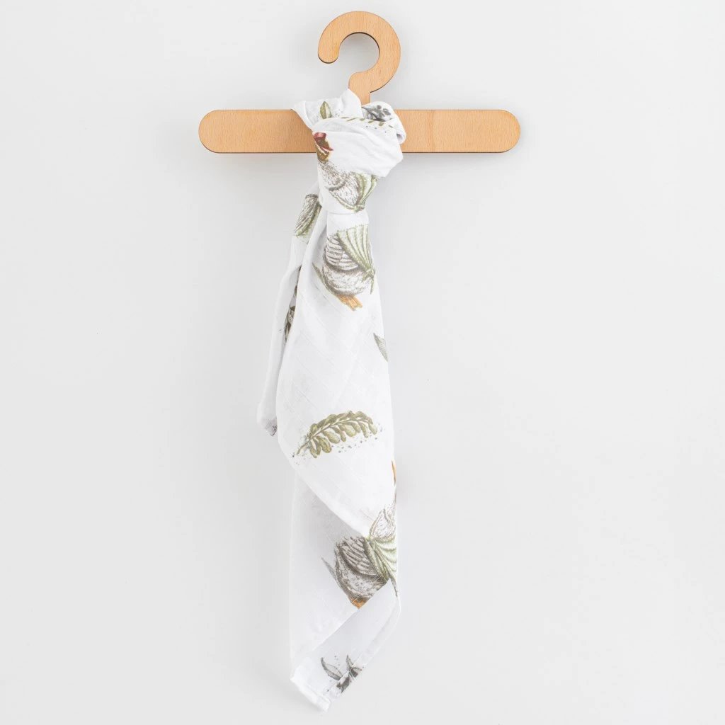 Pelenë muslini New Baby 60x80 cm pambuk 100%, ngjyra të përziera, set 3 copë