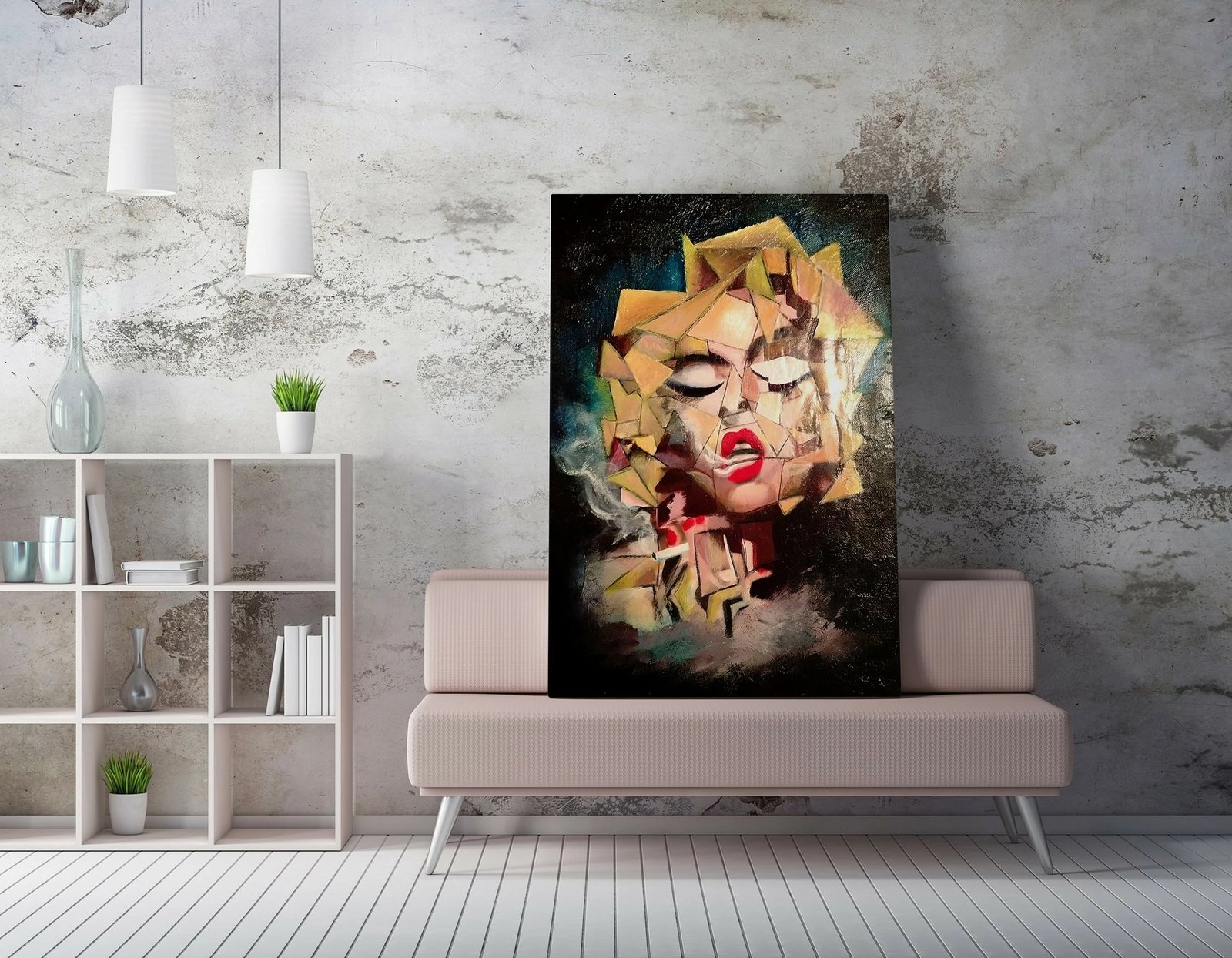 Pikturë dekorative në kanavacë, Wallity WY322, 50x70cm