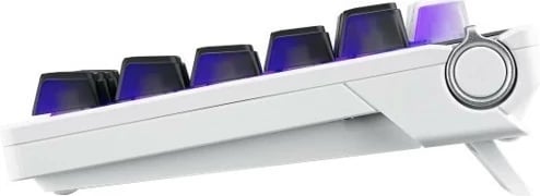 Tastierë Asus ROG Azoth X, mekanike, RGB, wireless/wired, 75%, bardhë-zi