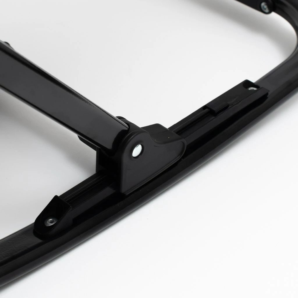 Karrige lëkundëse bebe, New Baby, Snuggle, shpinore e rregullueshme, me hark lodrash, deri 9 kg, e zezë