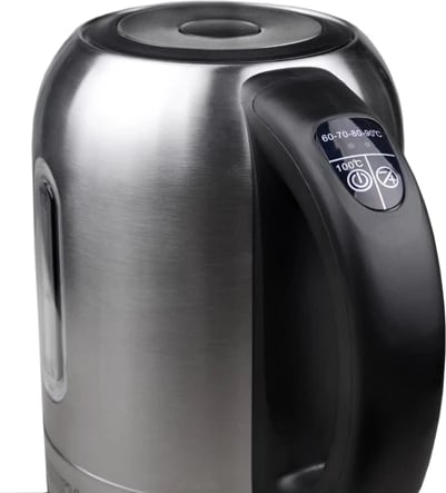 Çajnik elektrik, Adler, CR 1253, 1.7 L, kontroll temperature 60–90°C, ruajtje ngrohtë 2 orë, inox