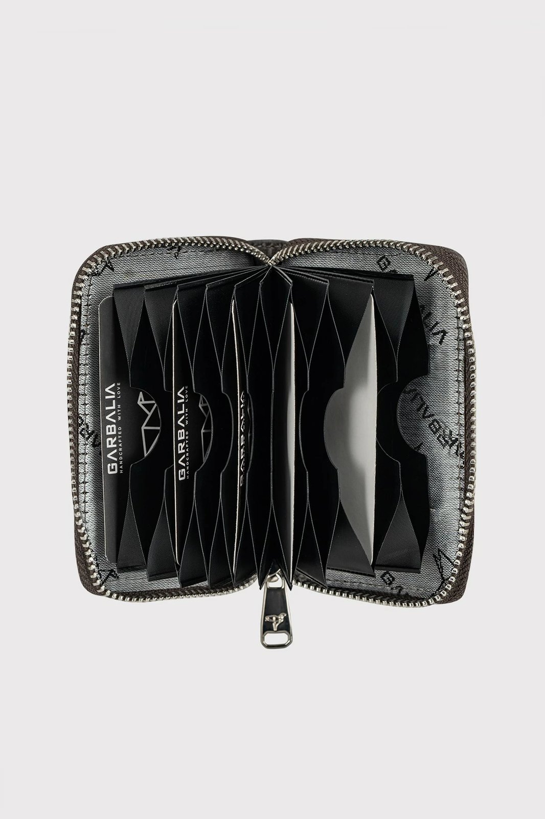 Mbajtës kartelash Zoozie Bags, Clovis, ngjyrë gri