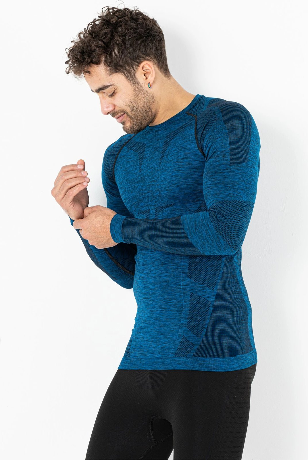 Bluzë sportive për meshkuj Jumeon, 001-001340005, ngjyrë e kaltër e errët