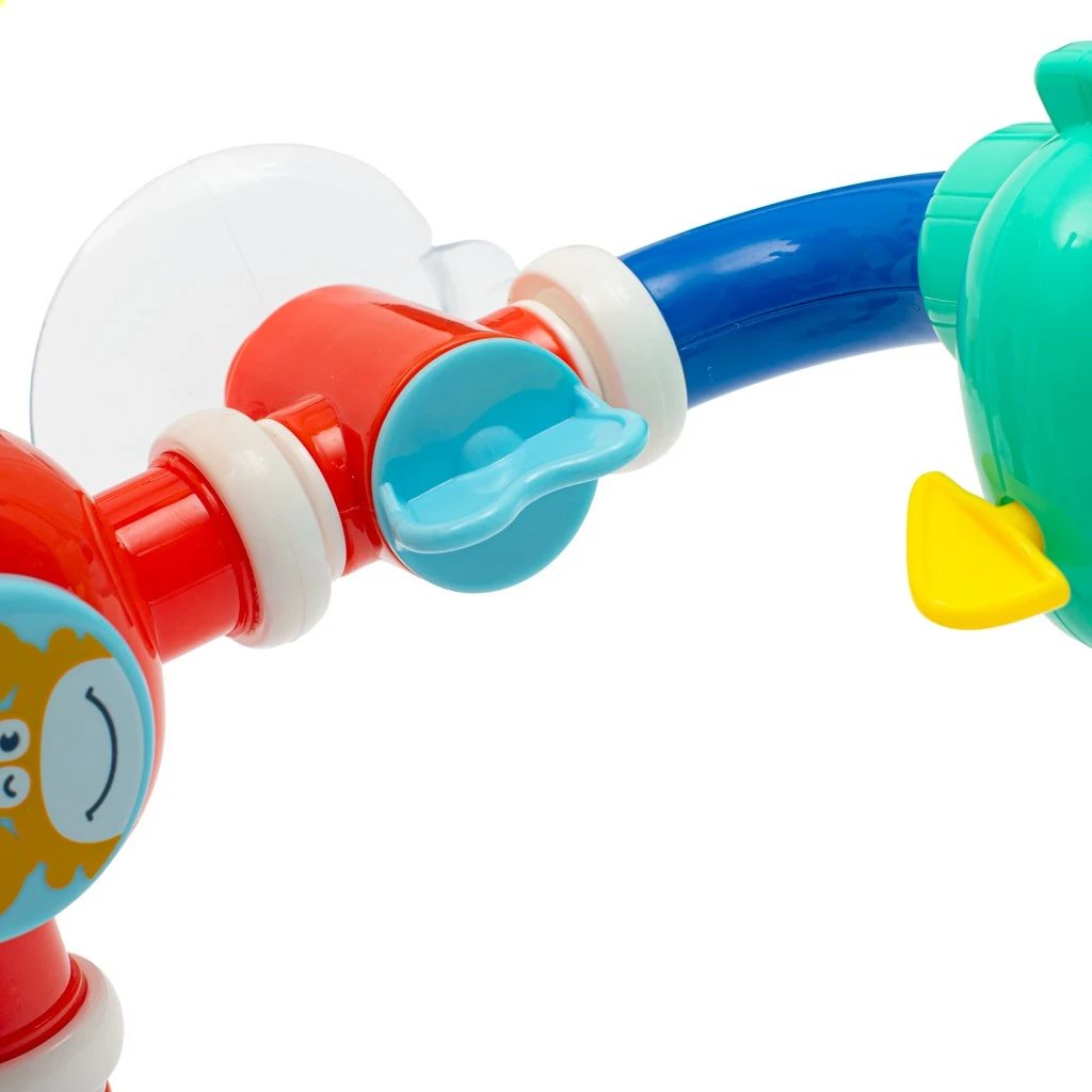 lodër uji për banjo, Baby Mix PIPELINE, 18m+, 32x13x30 cm, multingjyrëshe