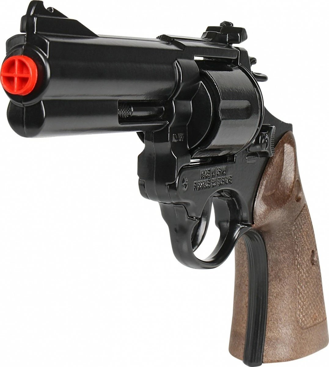 Revolver lodër metalik Pulio Gonher 155127/6, 12 naboi, zi/dru