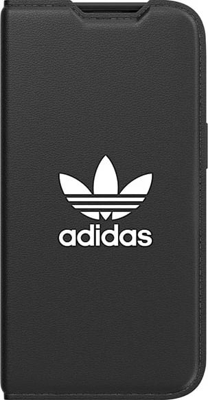 Mbështjellës Adidas OR Booklet Case Basic për iPhone 14, 6.1", i zi